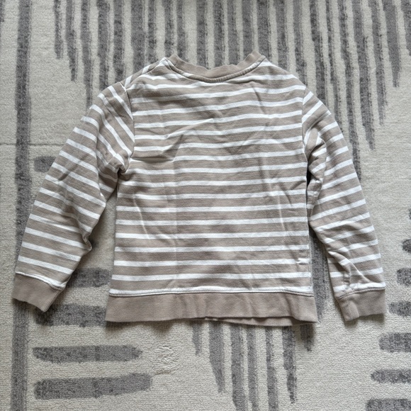 H&M Taupe Striped 2 Piece Sweatsuit - Picture 5 of 9